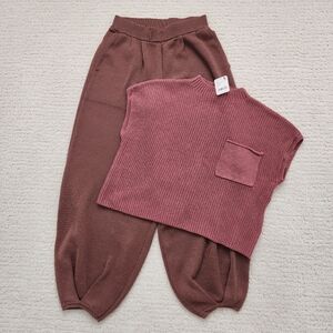 NWT Free People Freya Sweater Set. S